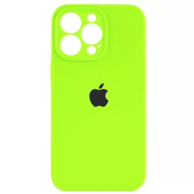 Чохол Silicone Case Full Camera для Apple iPhone 14 Pro Max  Green - фото 1