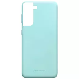 Чехол Molan Cano Smooth Samsung G991 Galaxy S21 Turquoise