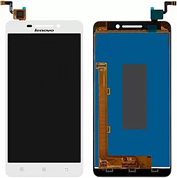 Дисплей Lenovo A5000 с тачскрином, оригинал, White - фото Дисплей Lenovo A5000 с тачскрином, оригинал, White
