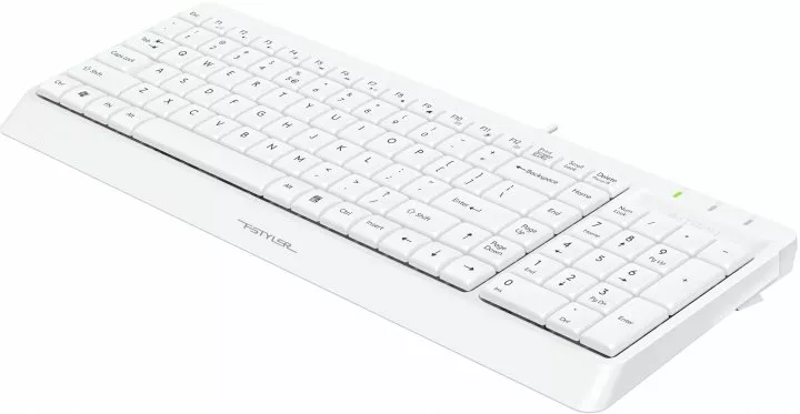 Клавиатура A4Tech Fstyler FK15 USB White - фото 3