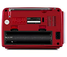Радиоприемник Sven SRP-525 Red - миниатюра 6