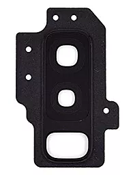 Скло камери Samsung Galaxy S9 Plus G965F Black - фото Скло камери Samsung Galaxy S9 Plus G965F Black