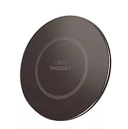 Беспроводное (индукционное) зарядное устройство XO TK10 15w wireless charger black - фото Беспроводное (индукционное) зарядное устройство XO TK10 15w wireless charger black