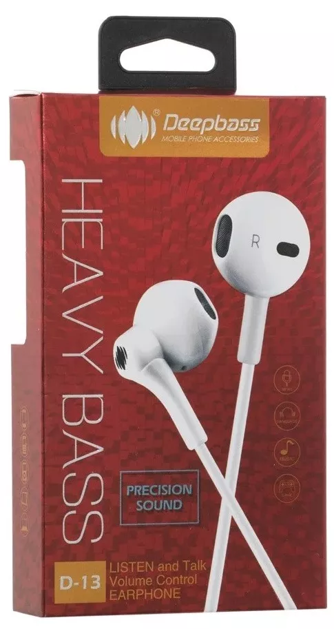 Наушники DeepBass D-13 White - фото 3