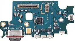 Нижняя плата Samsung Galaxy S22 Plus 5G S906U, с разъемом зарядки, с микрофоном, c SIM-коннектором (версия USA), Original - фото Нижняя плата Samsung Galaxy S22 Plus 5G S906U, с разъемом зарядки, с микрофоном, c SIM-коннектором (версия USA), Original