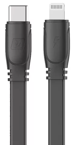 Кабель Momax Go Link USB Type-C - Lightning 15w 3a 1.2м сable Black - фото 1