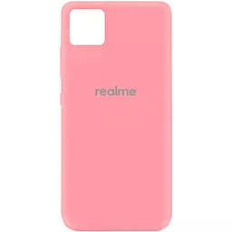 Чохол Epik Silicone Cover My Color Full Protective для Realme C11  Pink