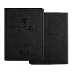 Чехол для планшета 1TOUCH Deer Case для Apple iPad 9.7" 5, 6, iPad Air 1, 2, Pro 9.7" Black - фото Чехол для планшета 1TOUCH Deer Case для Apple iPad 9.7" 5, 6, iPad Air 1, 2, Pro 9.7" Black