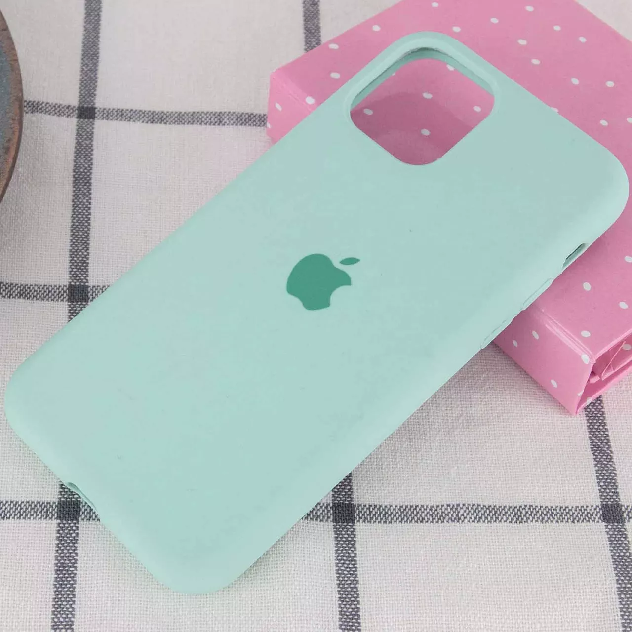 Чехол Silicone Case Full для Apple iPhone 11 Pro Max Turquoise - фото 2