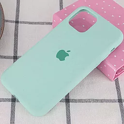 Чехол Silicone Case Full для Apple iPhone 11 Pro Max Turquoise - миниатюра 2 Чехол Silicone Case Full для Apple iPhone 11 Pro Max Turquoise - миниатюра 2