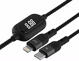 Кабель USB Remax RC-193i 20w 3a USB Type-C to Lightning Cable Black
