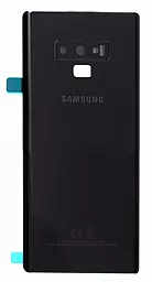 Задняя крышка корпуса Samsung Galaxy Note 9 N960  со стеклом камеры Midnight Black