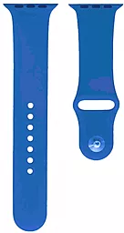 Ремінець Silicone Band S для Apple Watch 42mm/44mm/45mm/49mm Denim Blue
