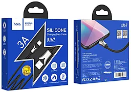Кабель Hoco U67 Soft Silicone USB-A - Type-C 12w 2.4a 1.2м cable White - миниатюра 7 Кабель Hoco U67 Soft Silicone USB-A - Type-C 12w 2.4a 1.2м cable White - миниатюра 7