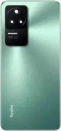 Задняя крышка корпуса Xiaomi Redmi K40S / Poco F4 со стеклом камеры (48MP) c логотипом "POCO" Nebula Green - фото Задняя крышка корпуса Xiaomi Redmi K40S / Poco F4 со стеклом камеры (48MP) c логотипом "POCO" Nebula Green