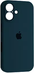 {"ru": "Чехол", "uk": "Чохол"} Silicone Case Full Camera для Apple iPhone 16 Abyss Blue