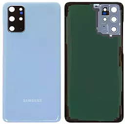 Задняя крышка корпуса Samsung Galaxy S20 Plus 5G G986 со стеклом камеры Original Cloud Blue - фото Задняя крышка корпуса Samsung Galaxy S20 Plus 5G G986 со стеклом камеры Original Cloud Blue