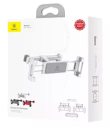 Держатель Baseus Back Seat Car Mount Holder White (SUHZ-2S) - миниатюра 3 Держатель Baseus Back Seat Car Mount Holder White (SUHZ-2S) - миниатюра 3