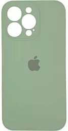 {"ru": "Чехол", "uk": "Чохол"} Silicone Case Full Camera для Apple iPhone 13 Pro Max  Fresh Green