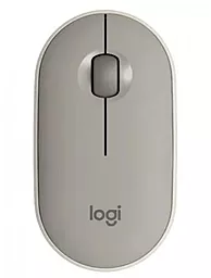 Компьютерная мышка Logitech Pebble M350 (910-006751) Sand USB - фото Компьютерная мышка Logitech Pebble M350 (910-006751) Sand USB