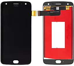 Дисплей Motorola Moto X4 (XT1900-1, XT1900-2, XT1900-3, XT1900-4, XT1900-5, XT1900-6, XT1900-7) с тачскрином, Black