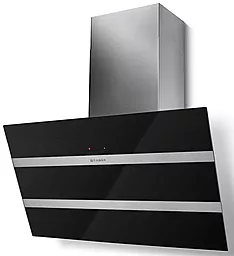 Витяжка похила Faber Steelmax Ev8 Led Bk A80 (330.0538.526) - фото Витяжка похила Faber Steelmax Ev8 Led Bk A80 (330.0538.526)
