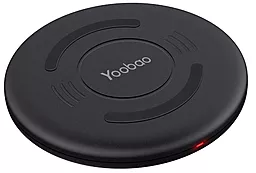 Беспроводное (индукционное) зарядное устройство быстрой QI зарядки Yoobao Wireless Fast Charging D1 Black - миниатюра 2