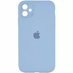 {"ru": "Чехол", "uk": "Чохол"} Silicone Case Full Camera for Apple iPhone 11 Cornflower