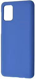 Чохол Wave Full Silicone Cover для Samsung Galaxy M51 Blue