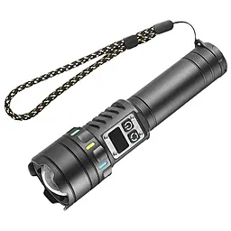 Фонарик аккумуляторный Bailong Police CB-A282-TG+COB fluorescence с функцией powerbank