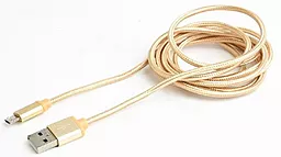 USB Кабель Cablexpert 1.8M micro USB Cable Gold (CCB-mUSB2B-AMBM-6-G)