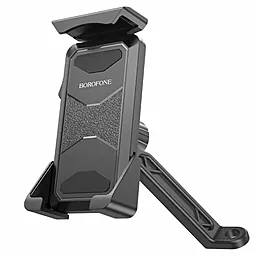 Держатель для смартфона BOROFONE BH79 Guide motorcycle mirror holder Black - фото Держатель для смартфона BOROFONE BH79 Guide motorcycle mirror holder Black