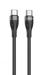 Кабель Borofone BX61 Source USB Type-C - Type-C 60w 3a 1м PD cable Black