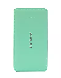 Повербанк Arun J18G 12000 mAh Green - фото Повербанк Arun J18G 12000 mAh Green