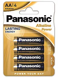 Батарейки Panasonic AA (R6) Alkaline Power 4шт (LR6REB/4BP)