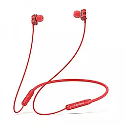 Навушники Lenovo HE08 Red
