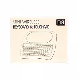 Пульт універсальний Air Mouse Keyboard D8 (англійська клавіатура, тачпад) - мініатюра 3
