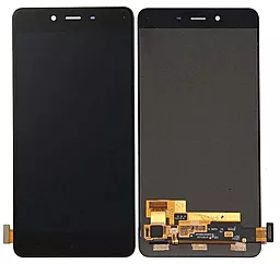 Дисплей OnePlus X (E1001, E1003, E1005) з тачскріном, оригінал, Black