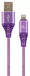 Кабель USB Cablexpert Lightning Cable 2м Purple (CC-USB2B-AMLM-2M-PW)