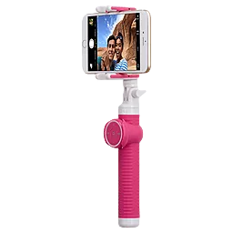 Монопод Momax Selfie Hero 70cm Pink (KMS6P) - миниатюра 2