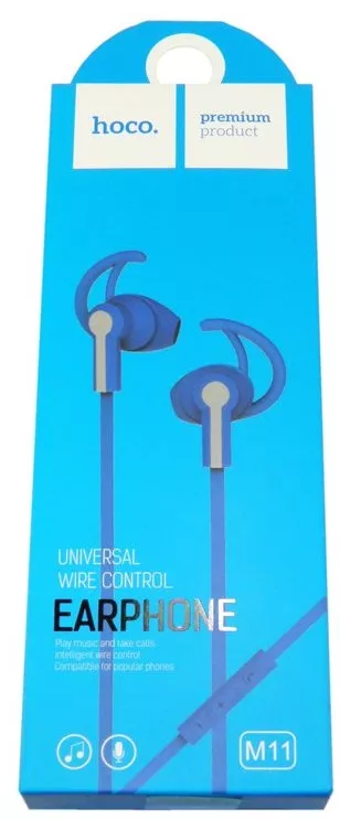 Навушники Hoco M11 Blue - фото 3