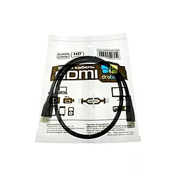Видеокабель Drobak HDMI на HDMI, 0.75м (212647) - миниатюра 3