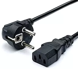 Кабель питания CEE 7/7 - C13 3x0.75mm 3m black (PC-186 CEE7 / 17-C13-3,0) Ritar - фото Кабель питания CEE 7/7 - C13 3x0.75mm 3m black (PC-186 CEE7 / 17-C13-3,0) Ritar