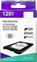 Накопичувач SSD T&G 120 GB (TG25S120G) - мініатюра 2