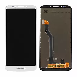 Дисплей Motorola Moto G6 Play (XT1922-1, XT1922-2, XT1922-3, XT1922-4, XT1922-5, XT1922-10) з тачскріном, Silver