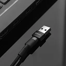 Адаптер-перехідник Proove Extension M-F USB-A -> USB Type-C Black - мініатюра 6