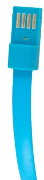 Кабель ExtraDigital USB-A - micro USB 10w 0.25м cable Blue (KBU1784) - фото 4