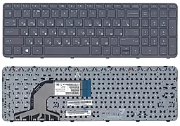 Клавіатура для ноутбуку HP 250 G3 255 G2 255 G3 Pavilion SleekBook 15-e 15-e000 15-e002er 15-e002sr 15-e003sr 15-e004er 15-g 15-g000 15-d 15-n 15-n000 15-r 15-r000 15-s000 15t-e 15t-n 15z-e 15z-n чорна