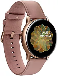 Смарт-часы Samsung Galaxy Watch Active 2 40mm Stainless Steel Gold (SM-R830NSDASEK) - миниатюра 3