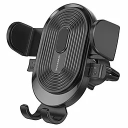 Держатель Borofone BH84 Experience one-button car holder(air outlet) Black - фото Держатель Borofone BH84 Experience one-button car holder(air outlet) Black